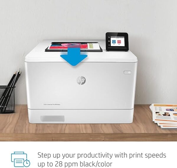 HP Color LaserJet Pro M454dW Printer, White - W1Y45A
