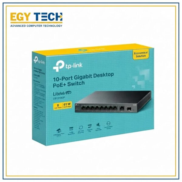 TP-Link LS1210GP 10-Port Gigabit
