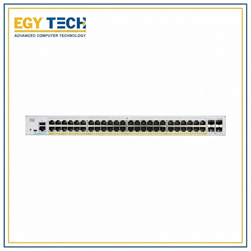 Cisco / C1300-48T-4G / 48 Port Gigabit & 4 Gigabit SFP Managed Switch