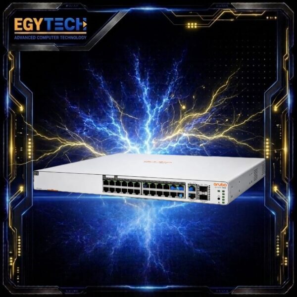Aruba / JL807A / 24 Port Gigabit ( 24 POE – 370W ) & 2 x 10G SFP+ Combo Managed Switch