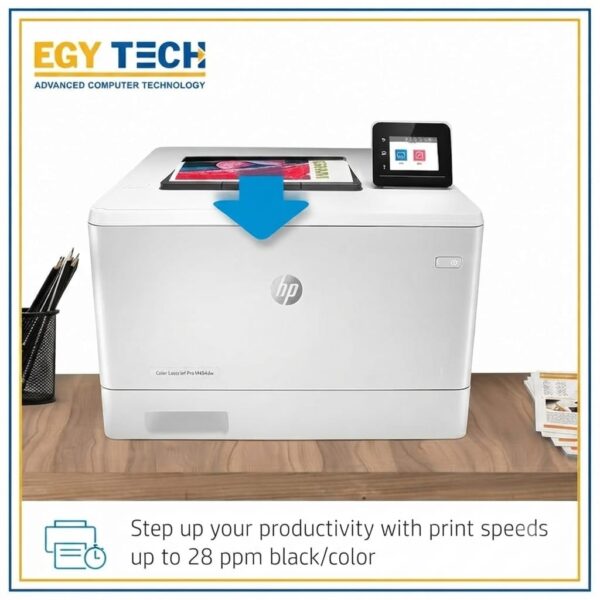 HP Color LaserJet Pro M454dW Printer, White - W1Y45A