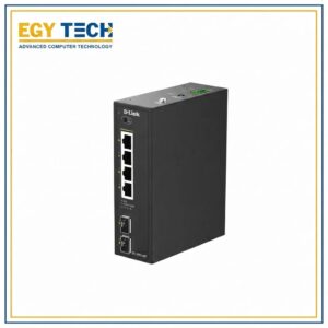 D-Link / DIS-100G-06P / 4 Port Gigabit ( 4 POE – 120 Watt ) + 2 SFP Gigabit Industrial Switch