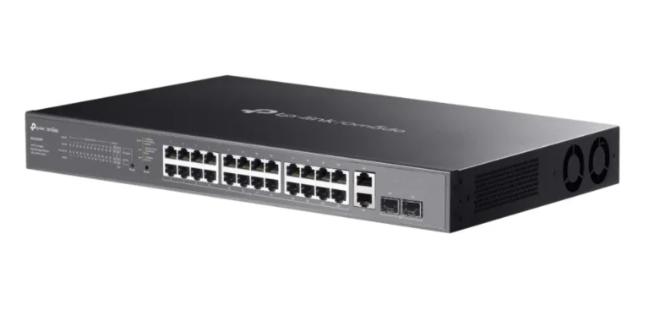 tp link / es228gmp / omada 24 port gigabit poe ( 24 poe – 384 watt ) & 2× ge rj45 ports + 2× ge sfp ports easy managed switch tp link / es228gmp / omada 24 port gigabit poe ( 24 poe – 384 watt ) & 2× ge rj45 ports + 2× ge sfp ports easy managed switch