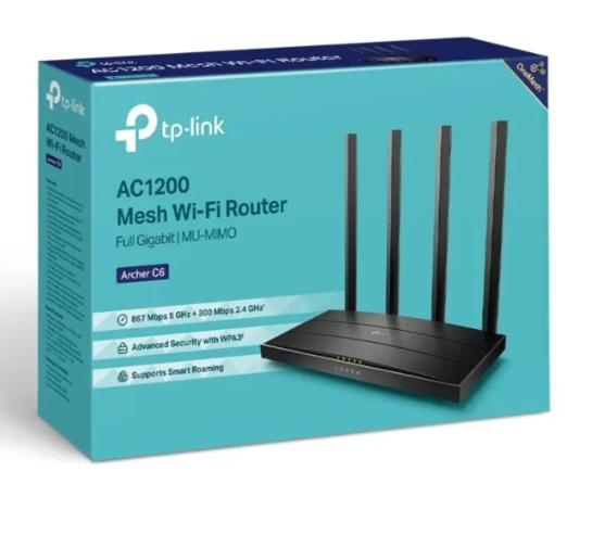 tp link / archer c6 / ac1200 mu mimo access point & router tp link / archer c6 / ac1200 mu mimo access point & router
