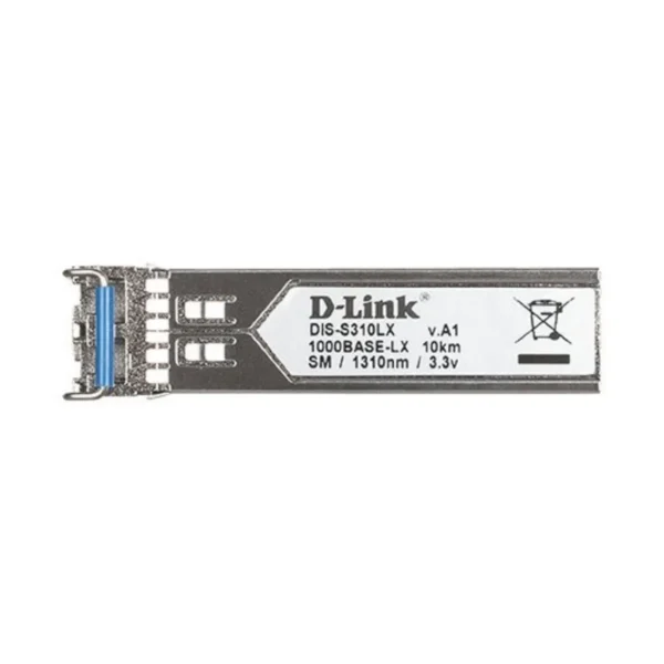 D-Link / DIS-S310LX / 1 port Mini GBIC SFP to 1000BaseLX Single Mode 10km Fiber Transceiver