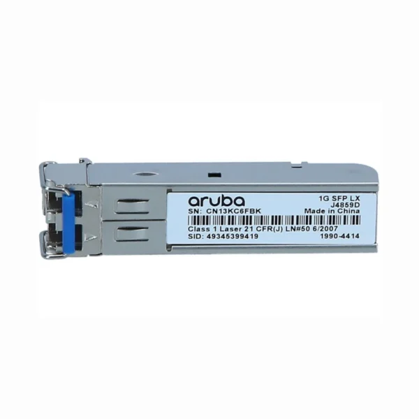 Aruba / J4859D / Single mode 1G SFP LC LX 10KM SMF XCVR