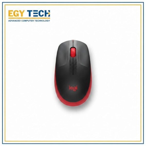 Logitech M190 Wireless Mouse 005908-910 - Red