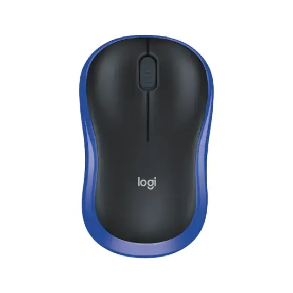 Logitech M185 Compact Wireless Mouse​ 910-002236 - Blue