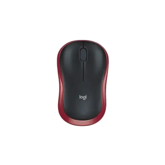 Logitech M185 Compact Wireless Mouse​ 910-002237 - Red