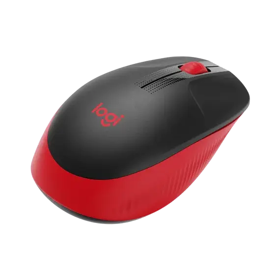Logitech M190 Wireless Mouse 005908-910 - Red