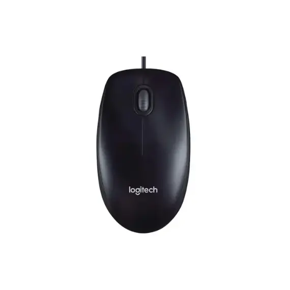 Logitech M90 Wired Mouse 910-001793 - Black