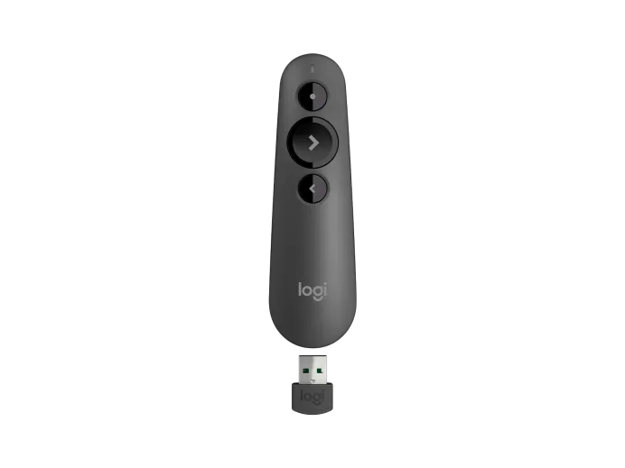 Logitech R500s Wireless Laser Remote for Presentations 005843-910 - Graphite