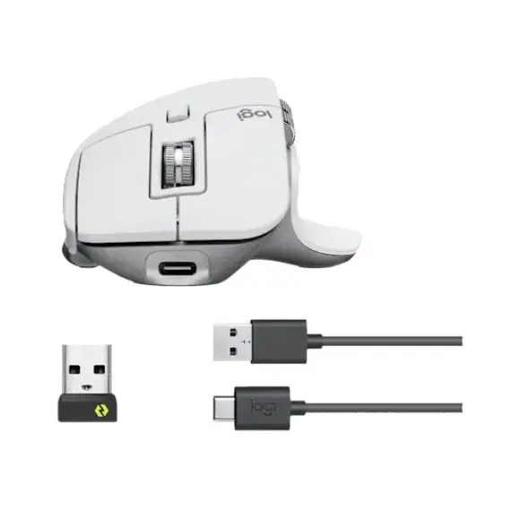 Logitech MX Master 3S Wireless Mouse 910-006560 - Pale Gray