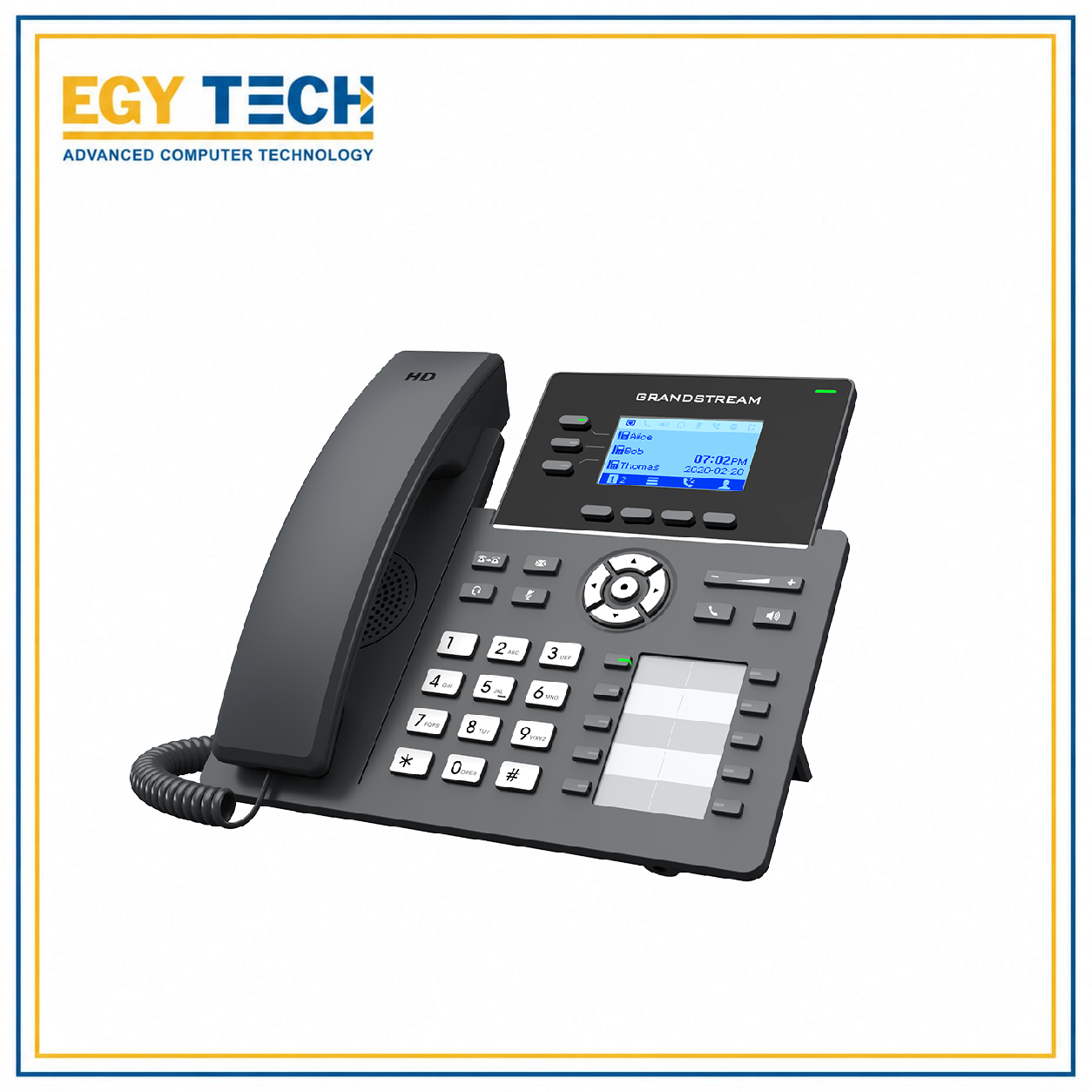 Grandstream / GRP2602P / PoE 2-Line 2-SIP Carrier Grade IP Phone