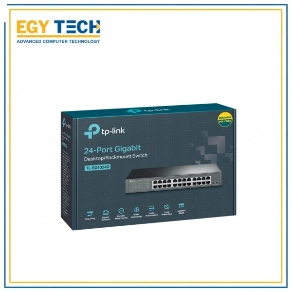 TP-Link / TL-SG1016D / 16 Port Gigabit Rackmount Switch