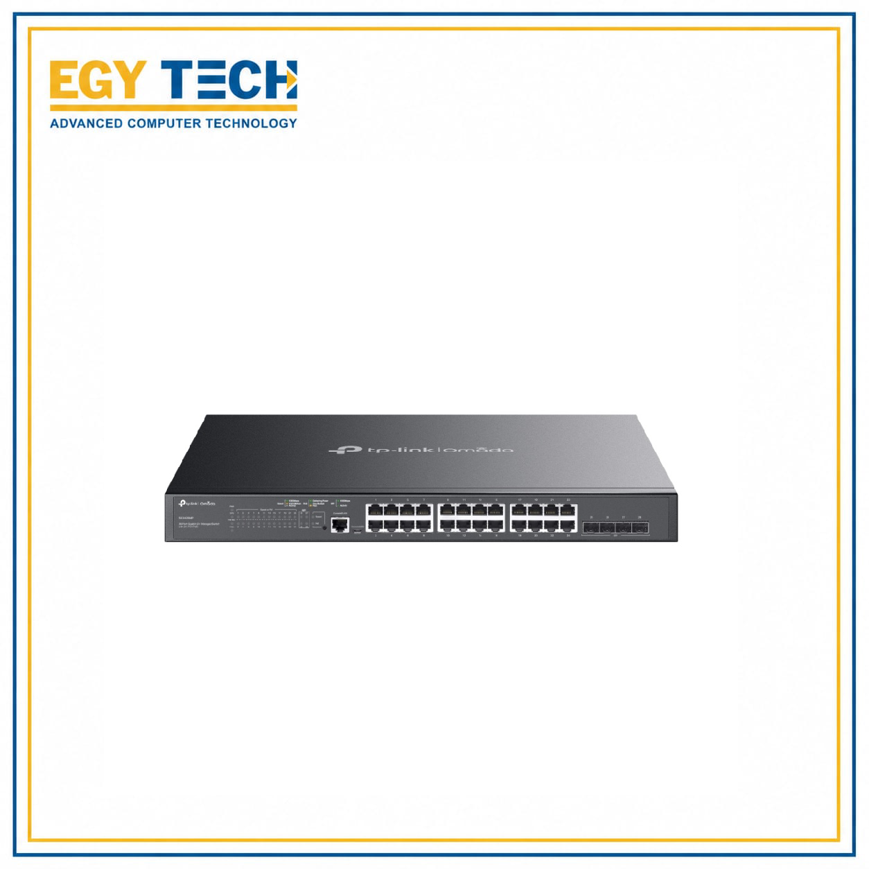 TP-Link Omada SG3428MP 28-Port PoE+ Gigabit L2+ Managed Switch with 4 SFP Slots