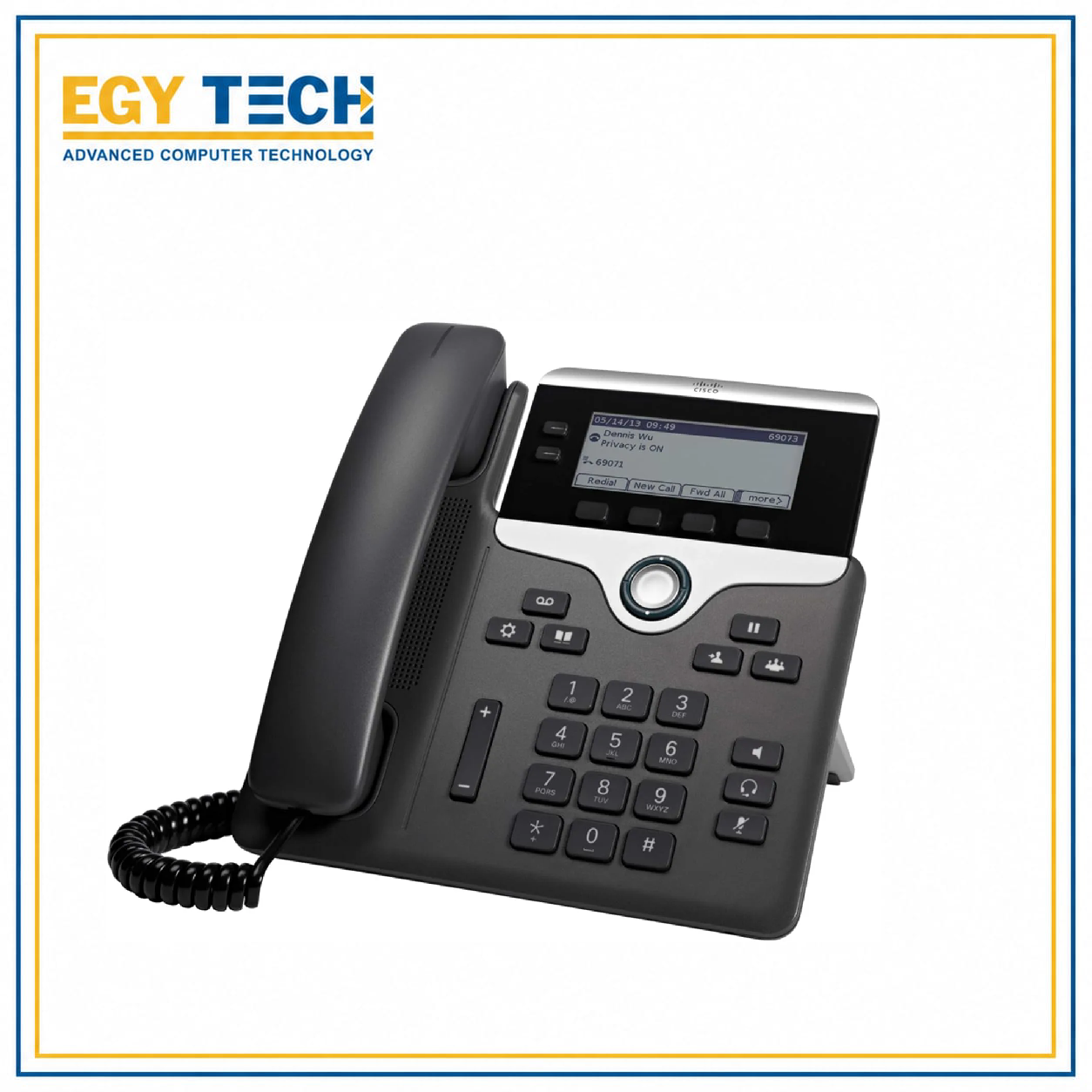 Cisco / CP-7821-K9= / 10/100 PoE IP Phone