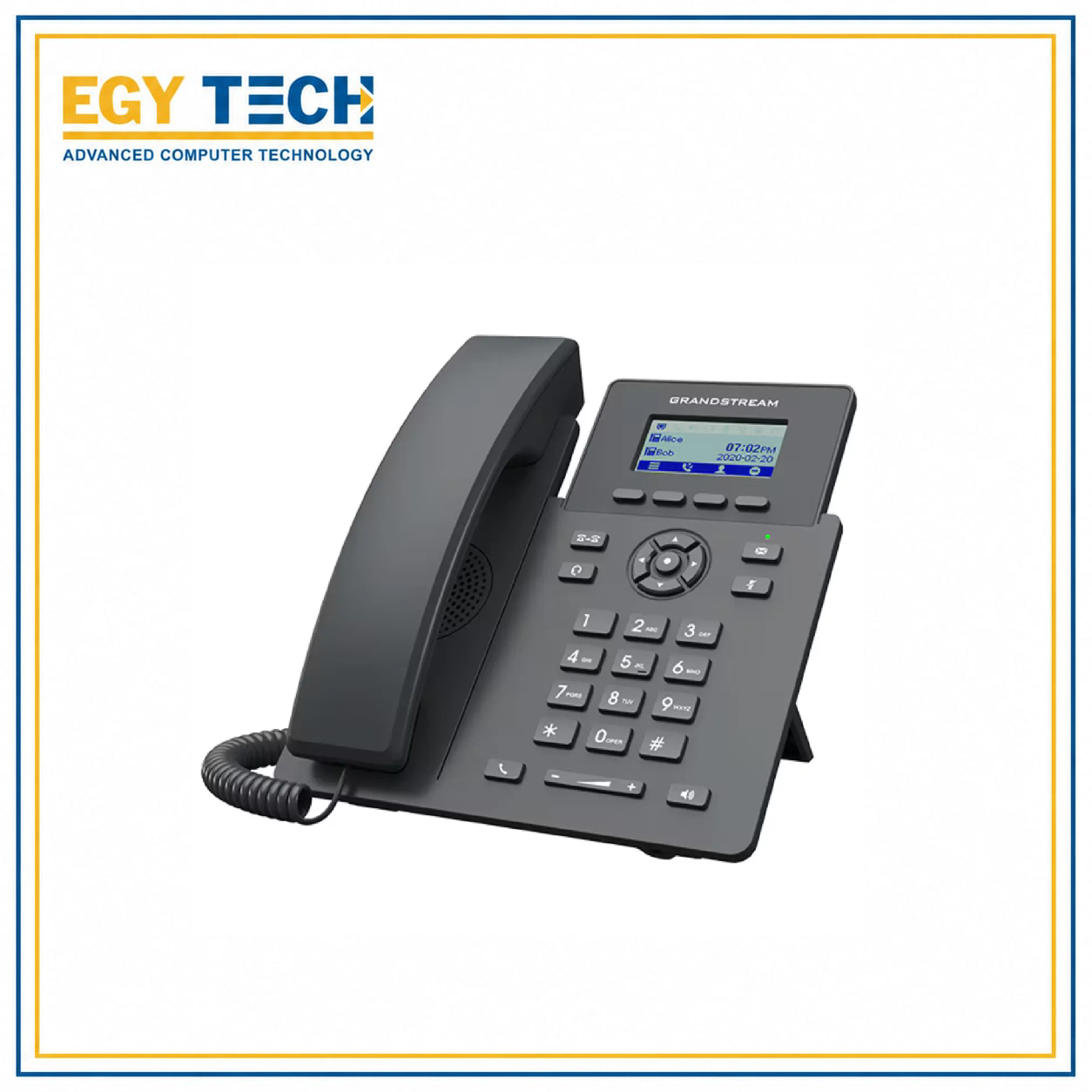 Grandstream / GRP2601P / PoE 2-Line 2-SIP Carrier Grade IP Phone