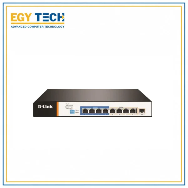 D-Link / DGS-F1210-18PS / 16 port Gigabit ( 16 poe – 150 watts ) Long Range 250m PoE+ & 2 SFP ports Smart Switch