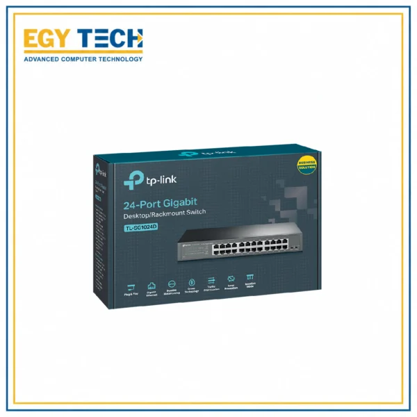 TP-LINK 24 Port Gigabit Rackmount Switch / TL-SG1024D