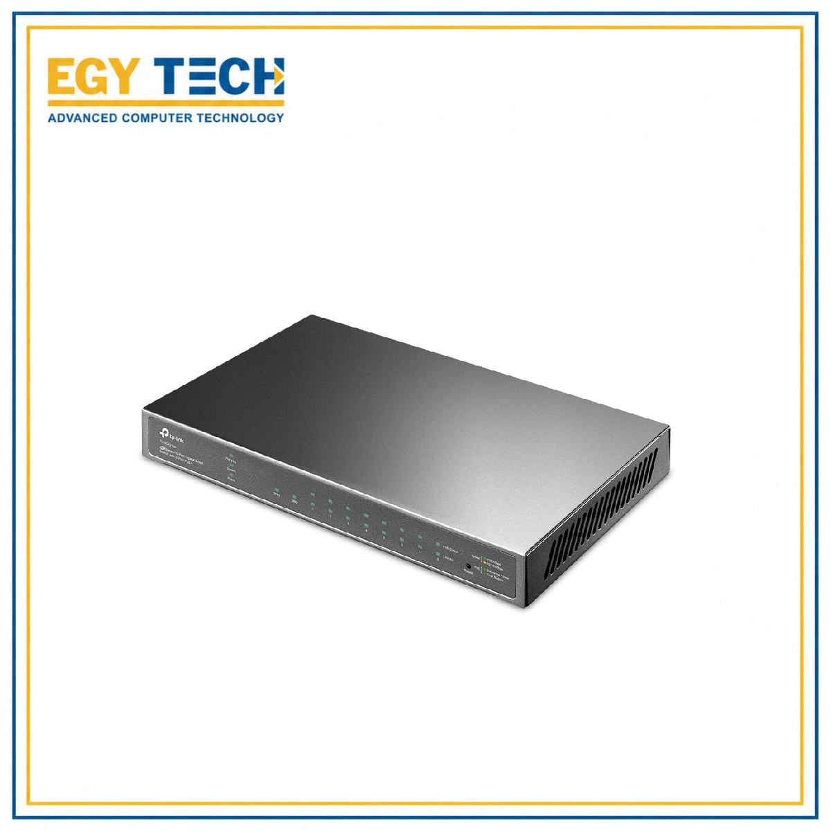 TP-Link / TL-SG2210P / 8 Gigabit ( 8 POE – 53 W ) & 2 * SFP Smart Switch