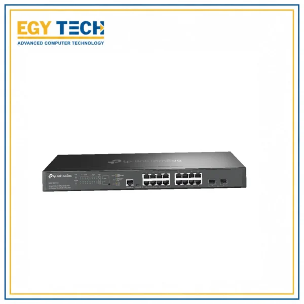 TP-Link / SG3218XP-M2 / Omada 16-Port 2.5G POE+ ( 16 POE – 240 W ) and 2-Port 10GE SFP+ L2+ Managed Switch