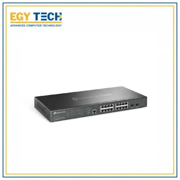 TP-Link / SG3218XP-M2 / Omada 16-Port 2.5G POE+ ( 16 POE – 240 W ) and 2-Port 10GE SFP+ L2+ Managed Switch