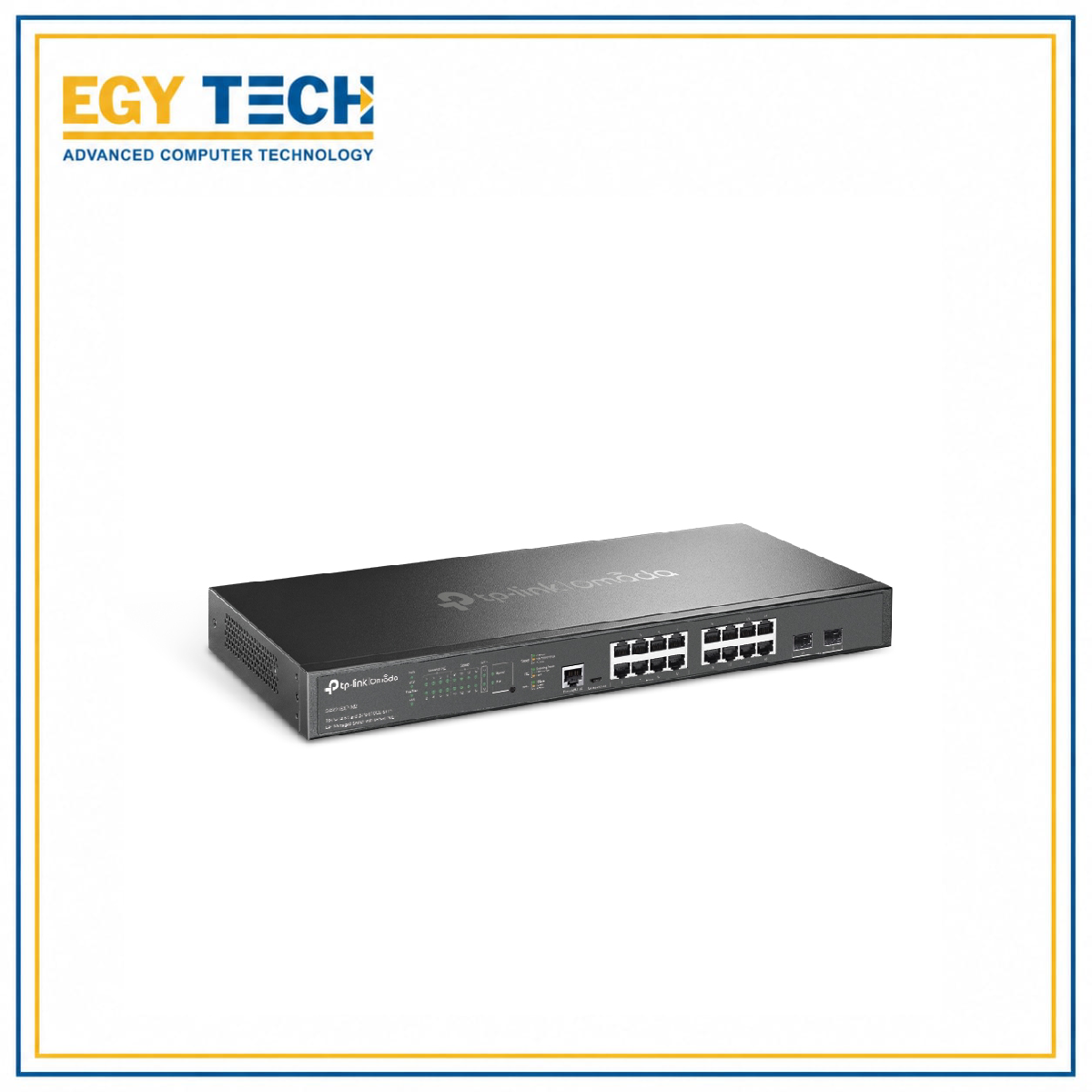 TP-Link / SG3218XP-M2 / Omada 16-Port 2.5G POE+ ( 16 POE – 240 W ) and 2-Port 10GE SFP+ L2+ Managed Switch