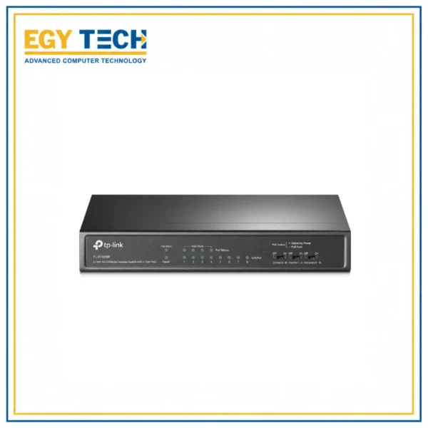 TP-Link / TL-SF1008P / 8 Port 10/100 ( 4 POE – 57 W ) Switch