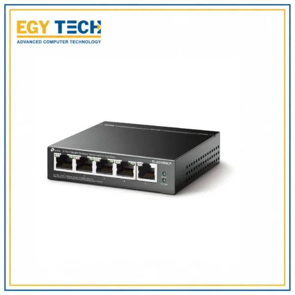 TP-Link / TL-SG1005LP / 5 Port Gigabit ( 4 POE – 40W ) Desktop Switch