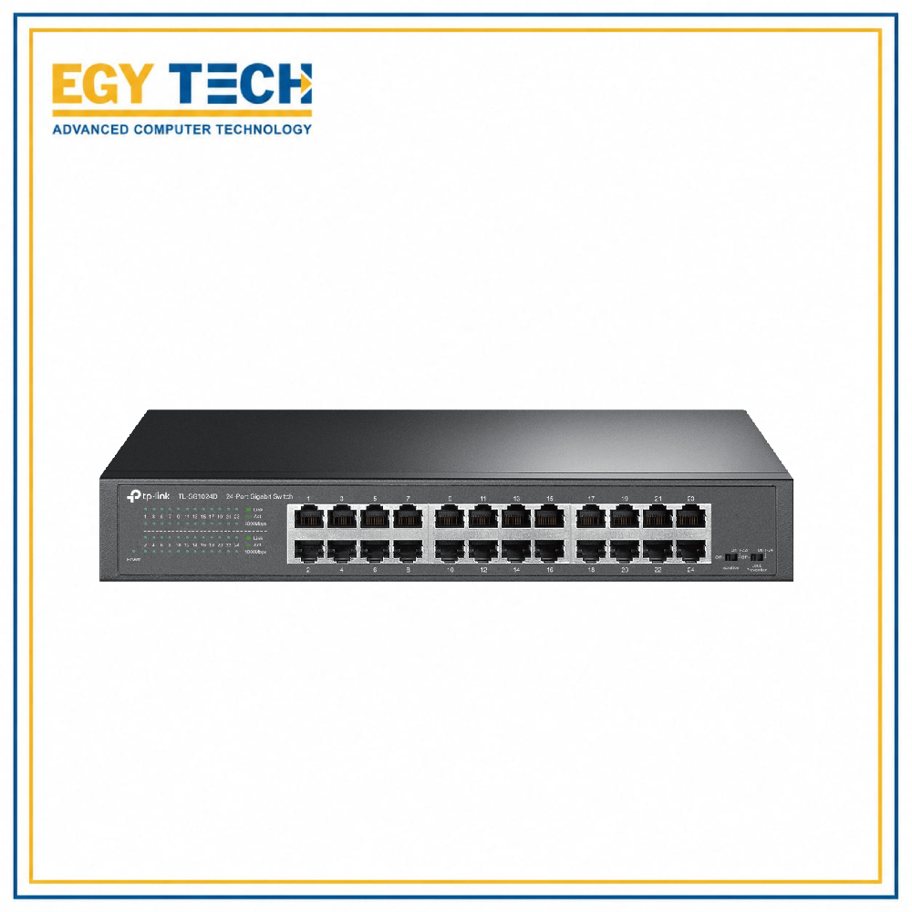 TP-LINK 24 Port Gigabit Rackmount Switch / TL-SG1024D