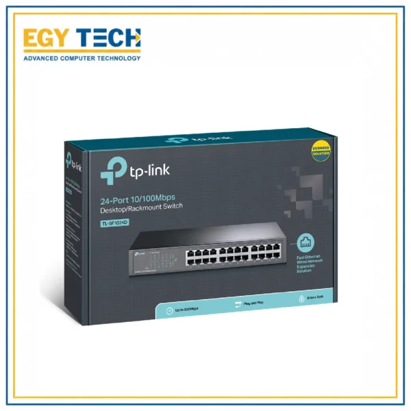 TP-Link 24 Port 10/100 Rackmount / TL-SF1024D