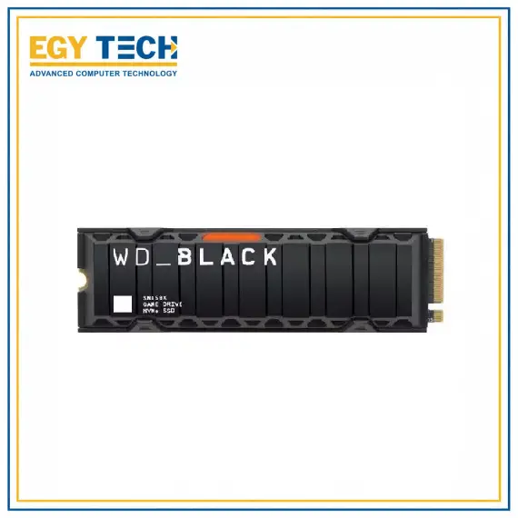 WD_BLACK SN850X NVMe SSD 2TB, PCIe Gen4 x4, 7300MB/s Read, 6600MB/s Write, M.2 2280, Heatsink, 1200 TBW, 3-Year Warranty